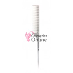 Pieptene pentru coafor antistatic Alb 8612